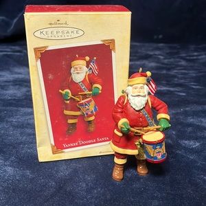 Yankee Doodle Santa Hallmark Keepsake Ornament